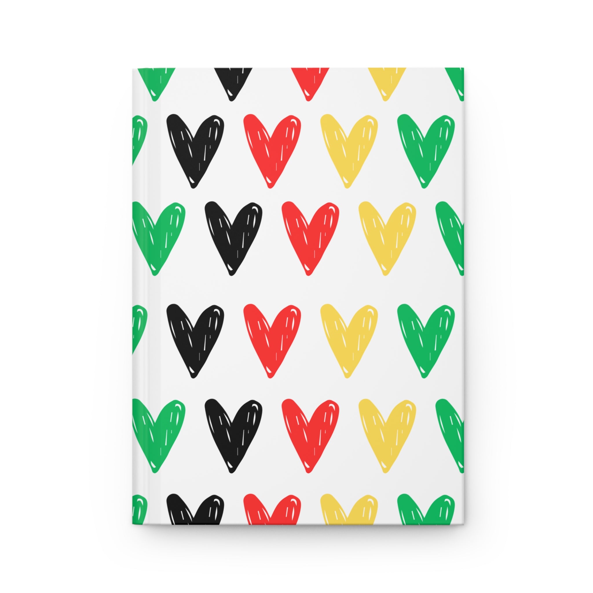 Caribbean Hearts Hardcover Journal
