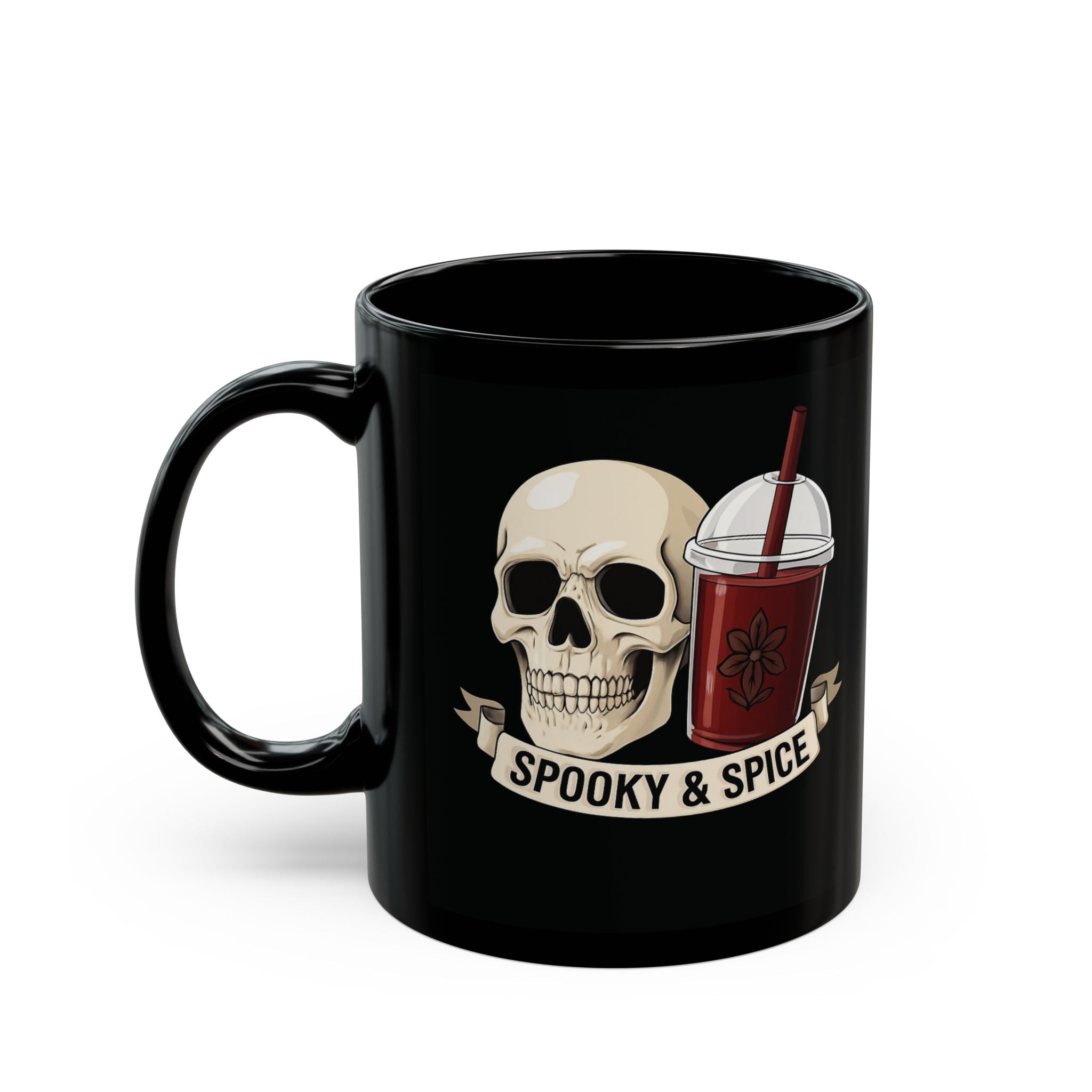Spooky & Spice Halloween Mug (11oz, 15oz)
