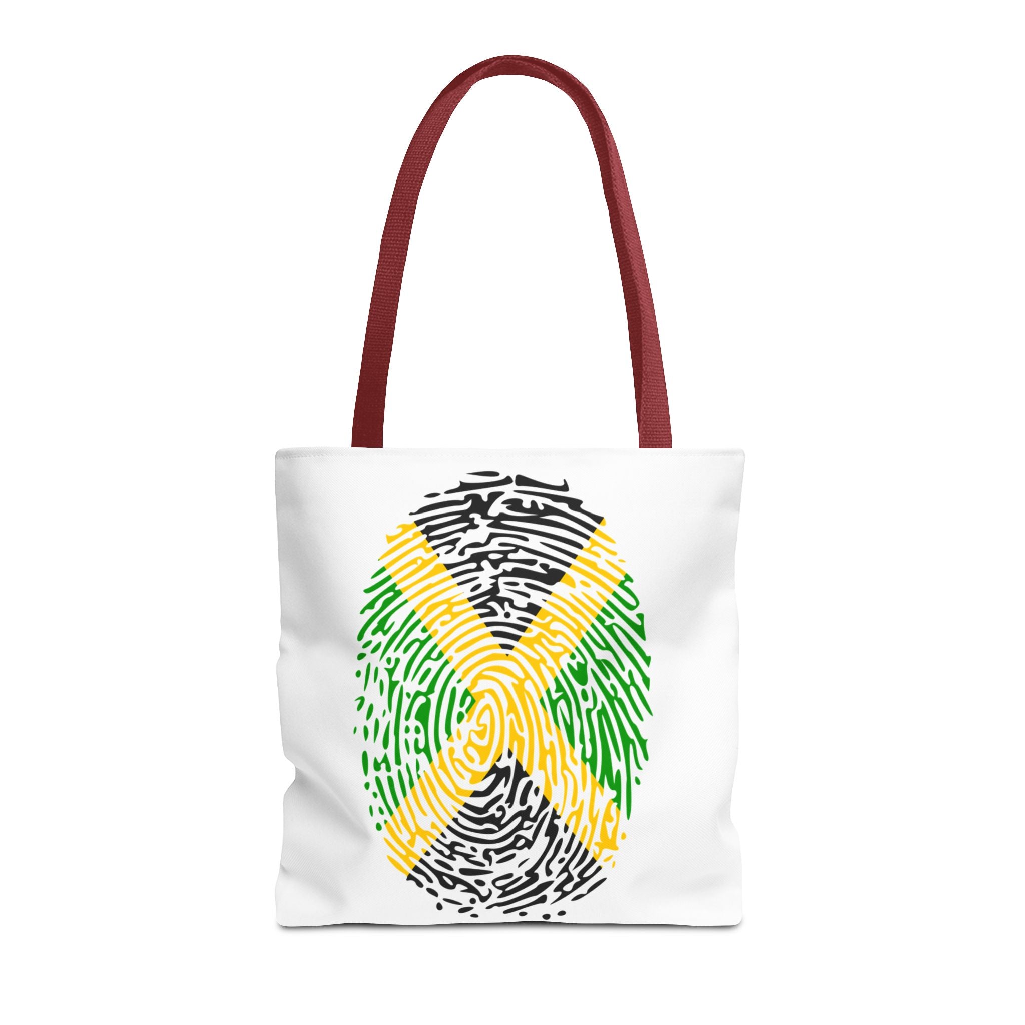 Jamaican Fingerprint Tote Bag