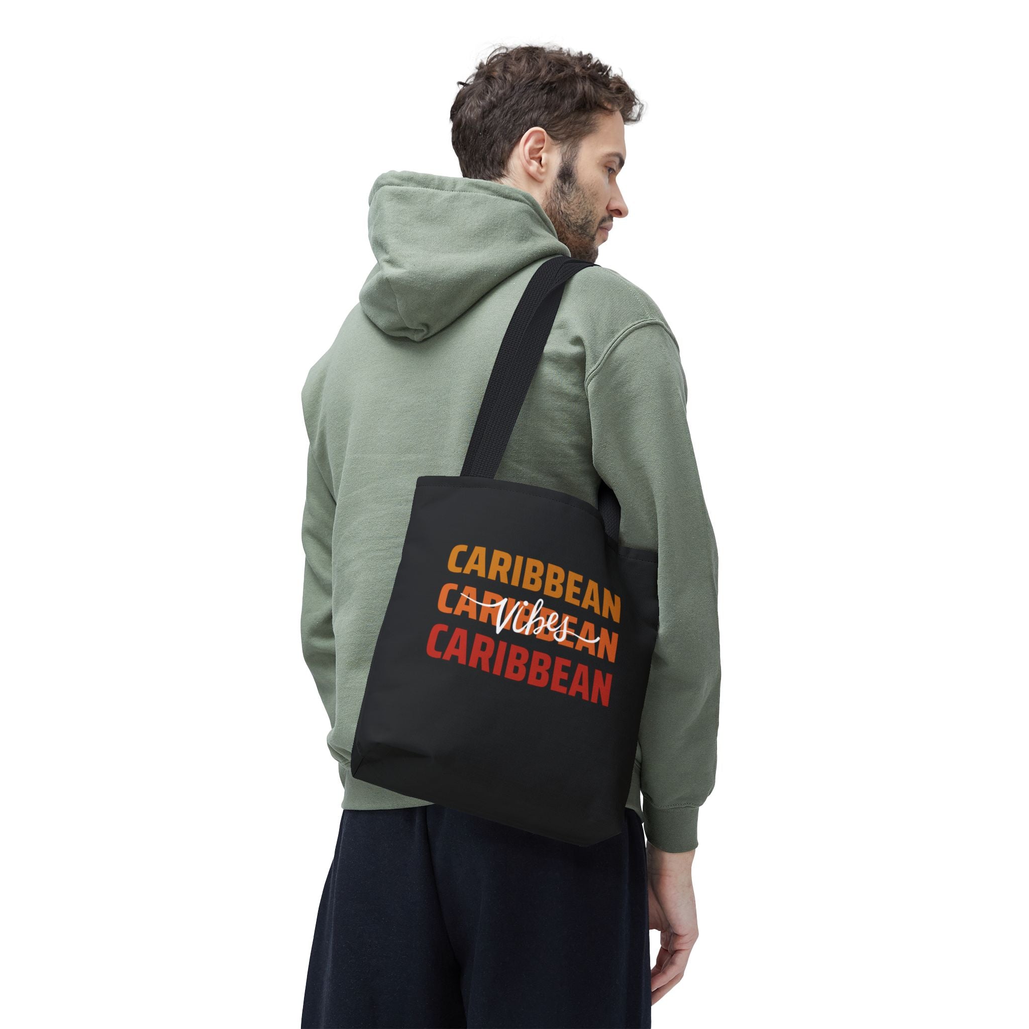 Caribbean Vibes Tote (Black)