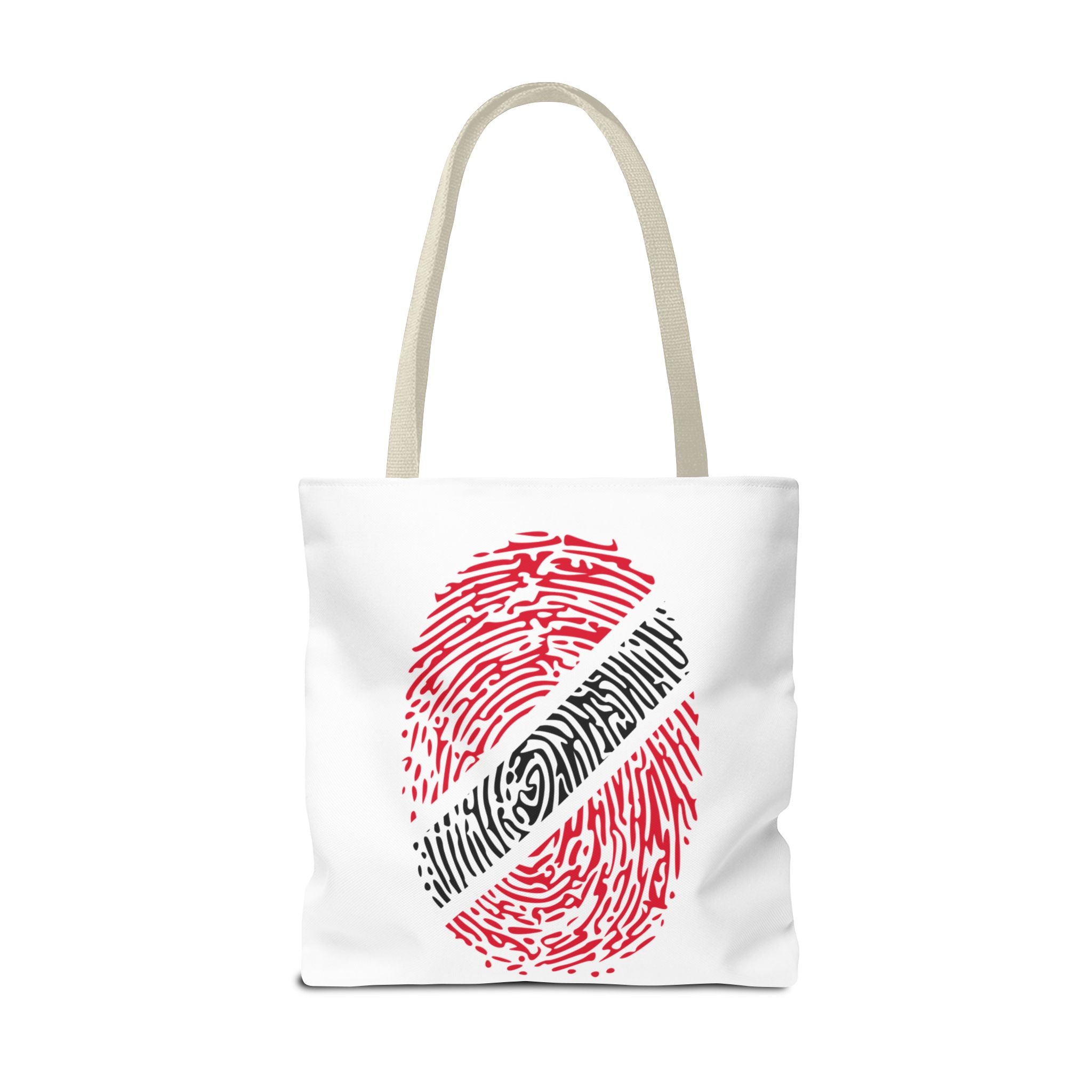 Trinidad & Tobago Flag Fingerprint Tote