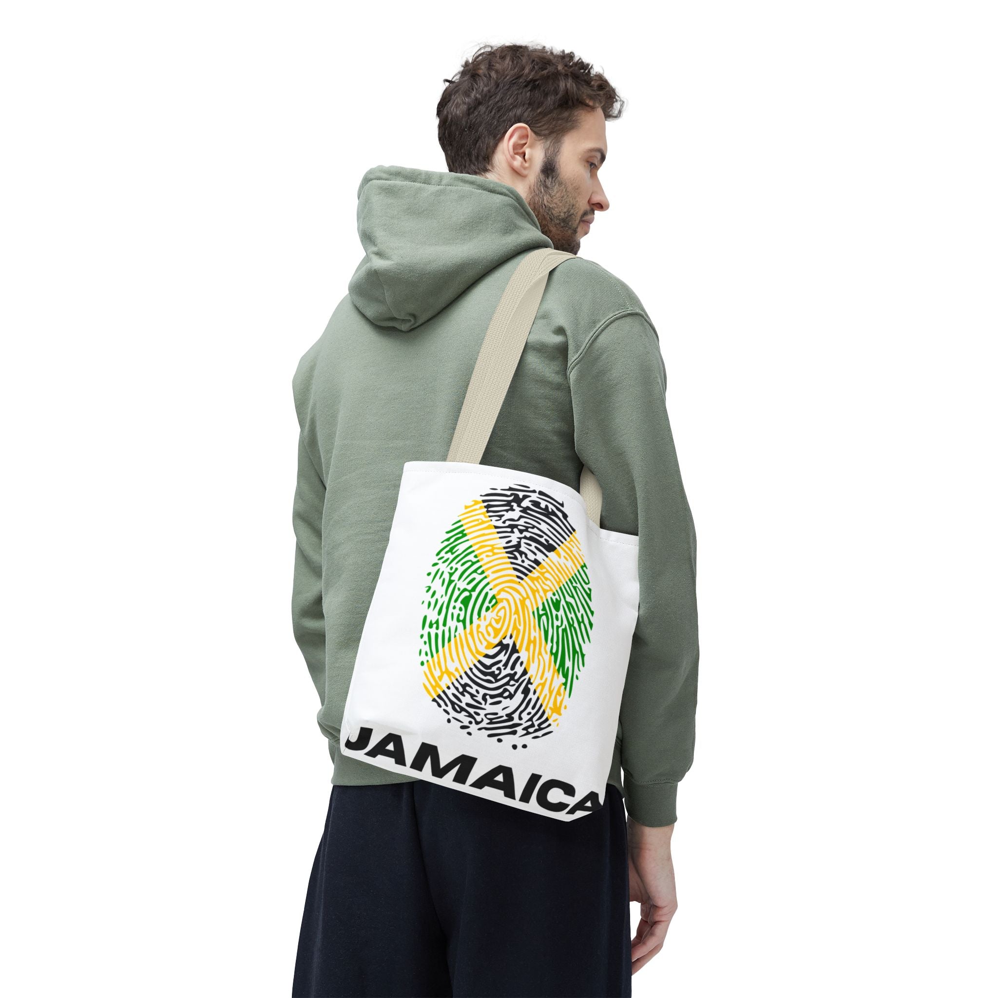 Jamaican Fingerprint Tote Bag