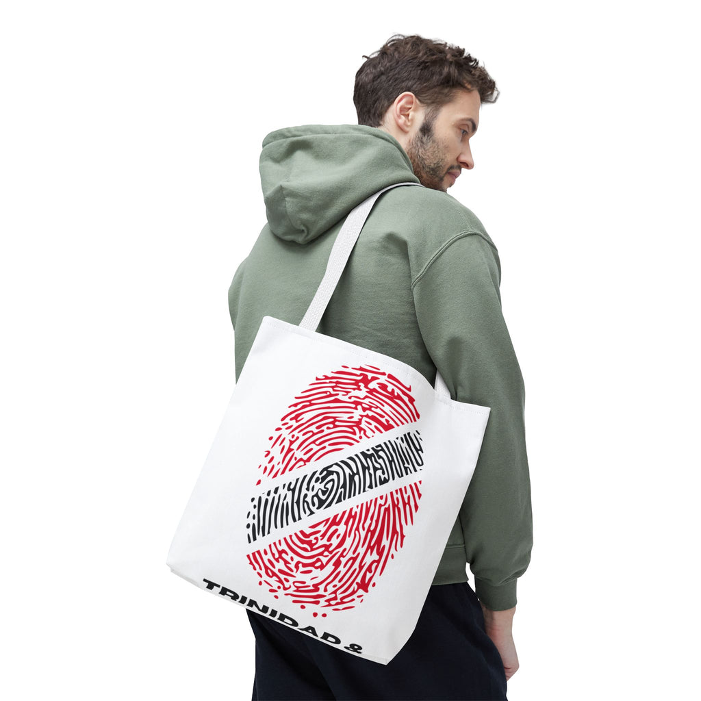 Trinidad & Tobago Flag Fingerprint Tote