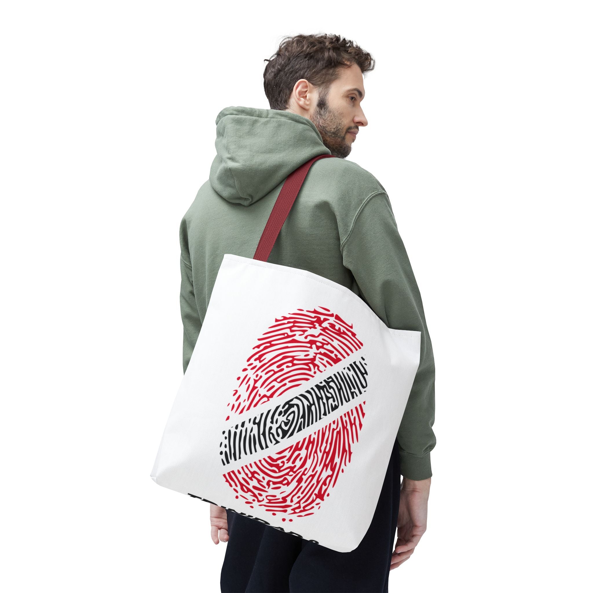 Trinidad & Tobago Flag Fingerprint Tote