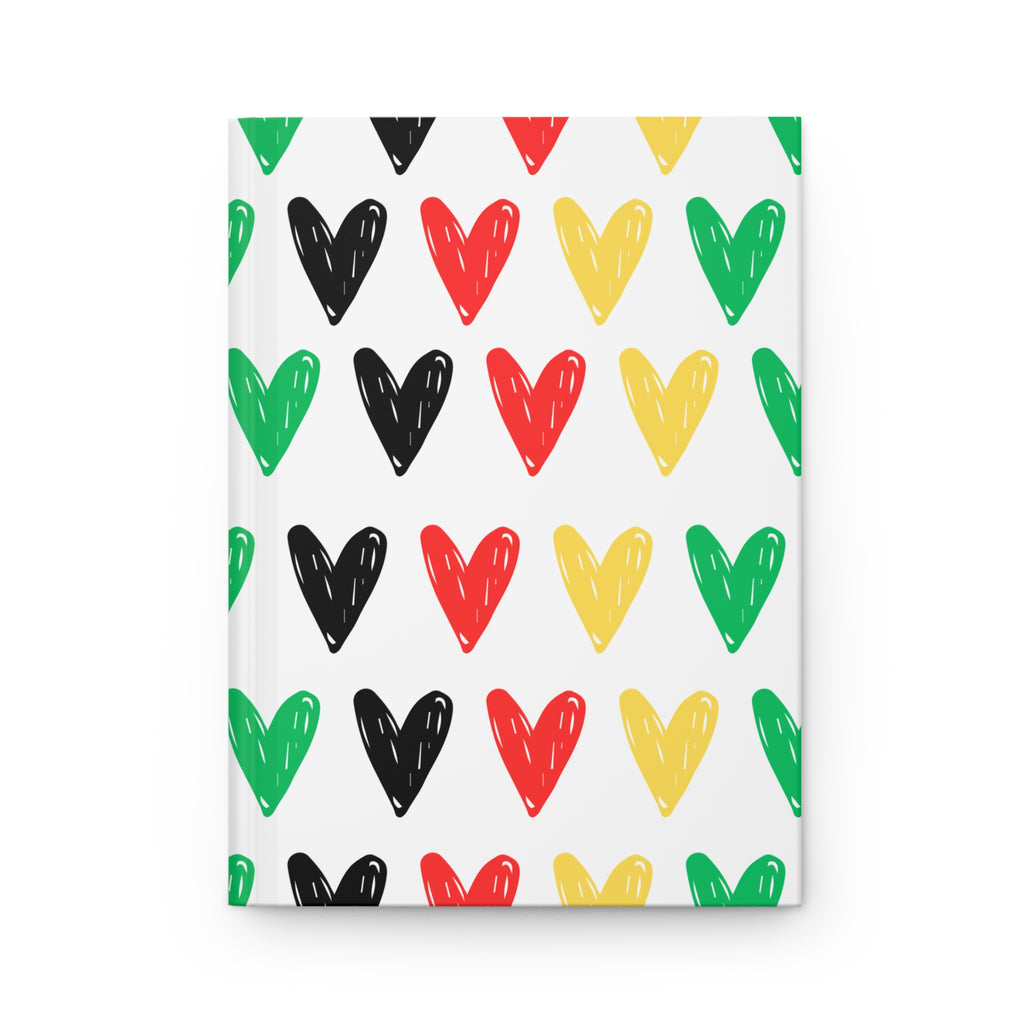 Caribbean Hearts Hardcover Journal