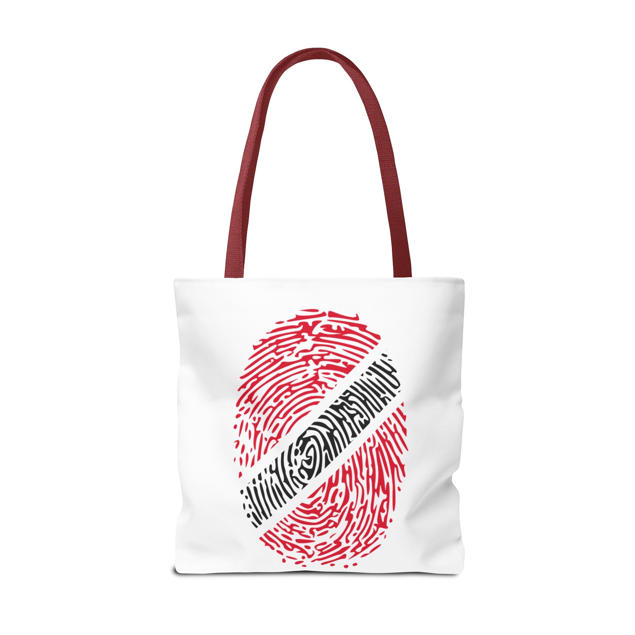Trinidad & Tobago Flag Fingerprint Tote