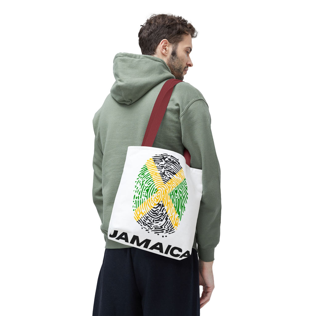 Jamaican Fingerprint Tote Bag