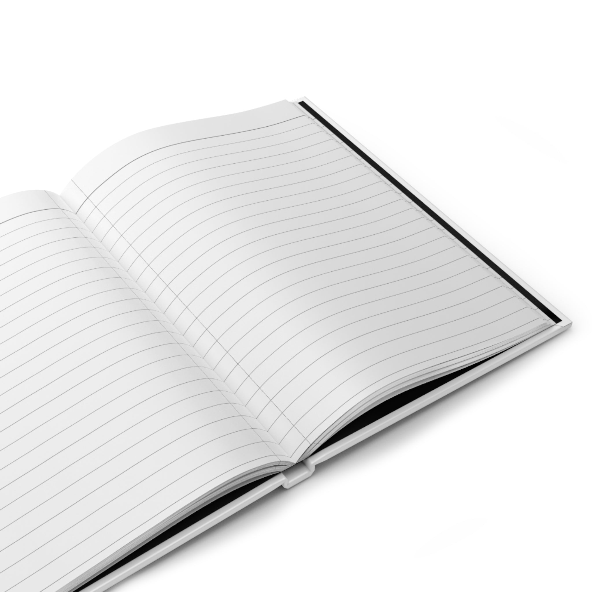 Dominica Flag Fingerprint Hardcover Notebook