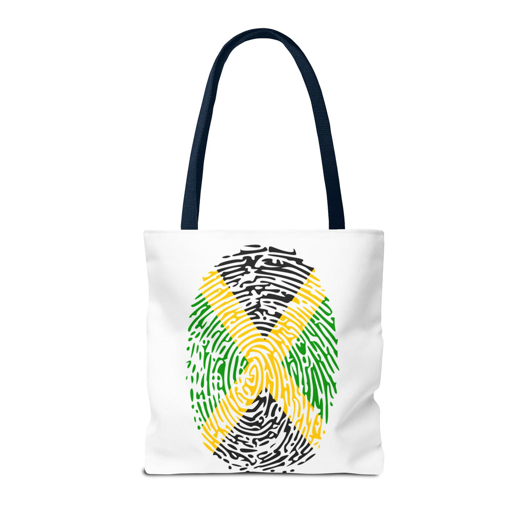 Jamaican Fingerprint Tote Bag