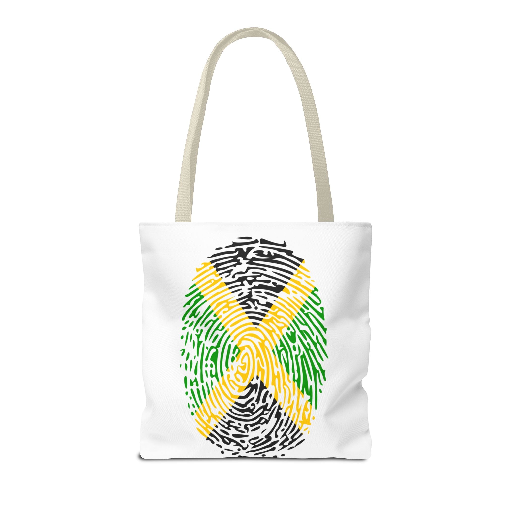 Jamaican Fingerprint Tote Bag