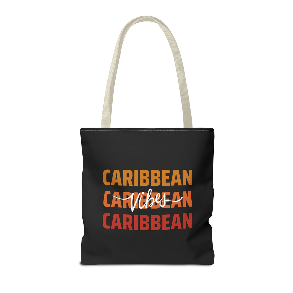 Caribbean Vibes Tote (Black)