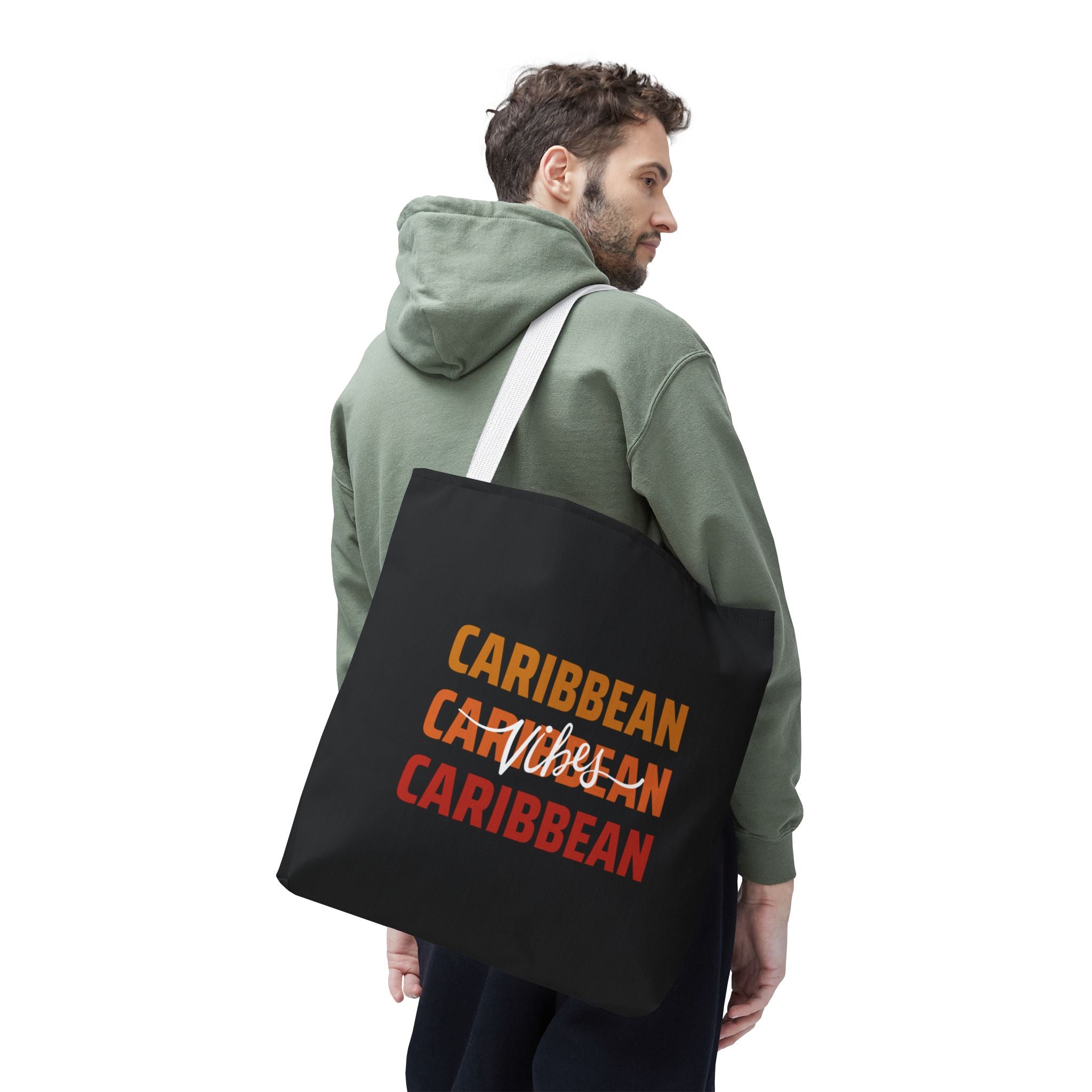 Caribbean Vibes Tote (Black)