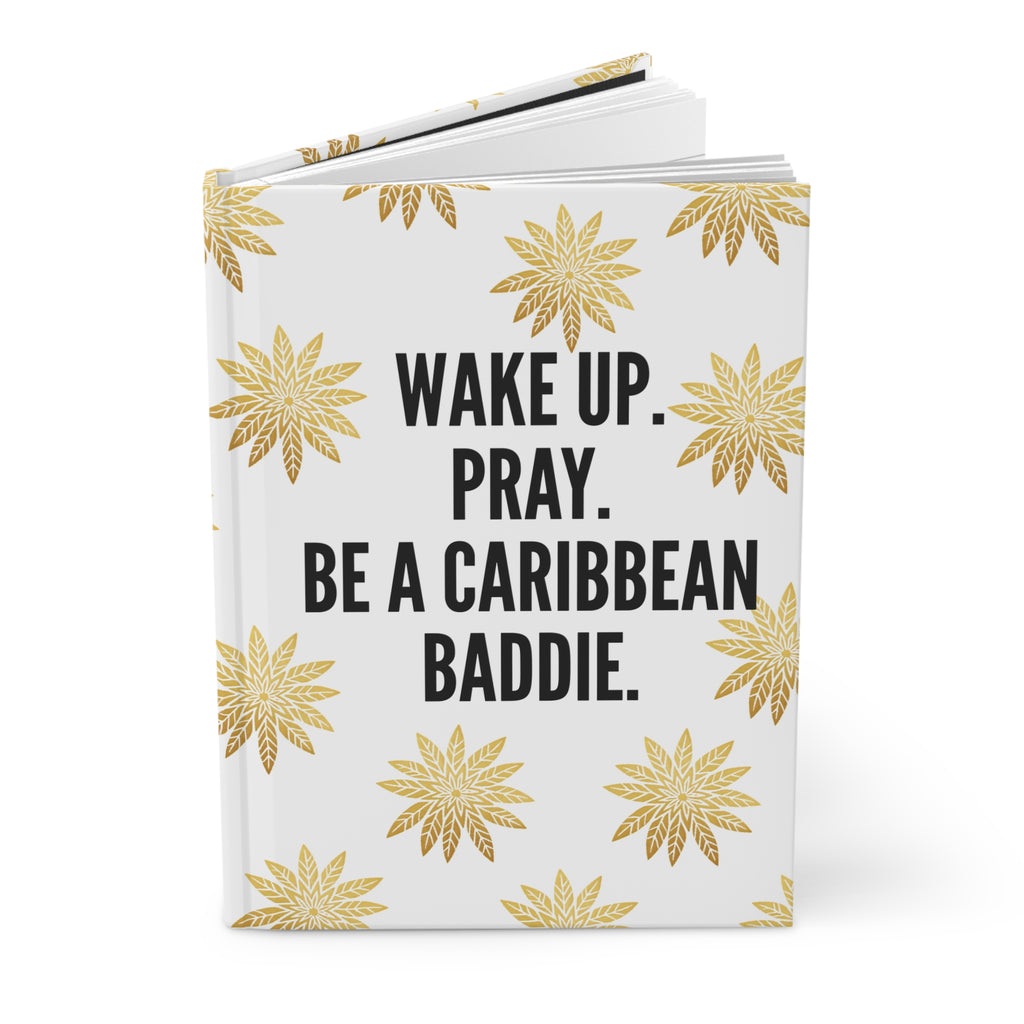 Caribbean Baddie Hardcover Journal