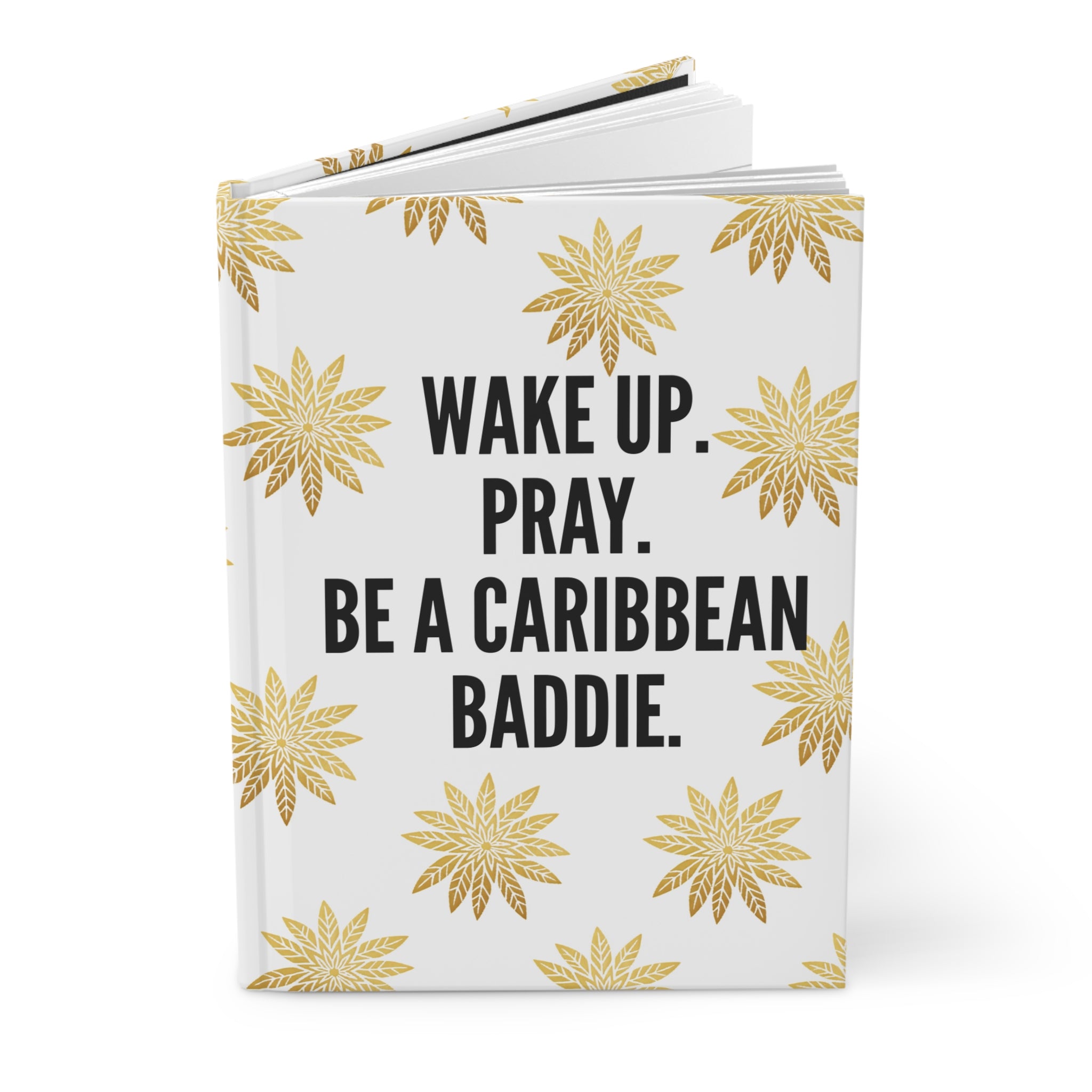 Caribbean Baddie Hardcover Journal
