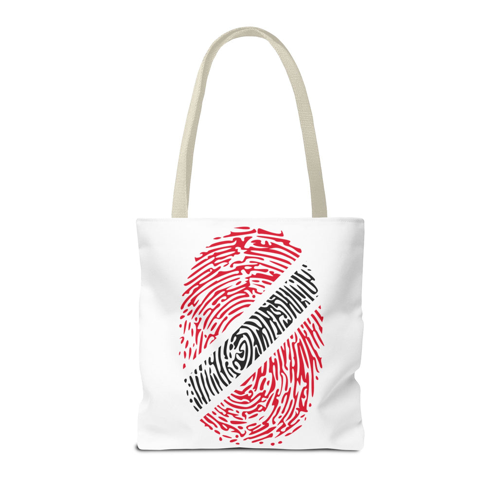 Trinidad & Tobago Flag Fingerprint Tote