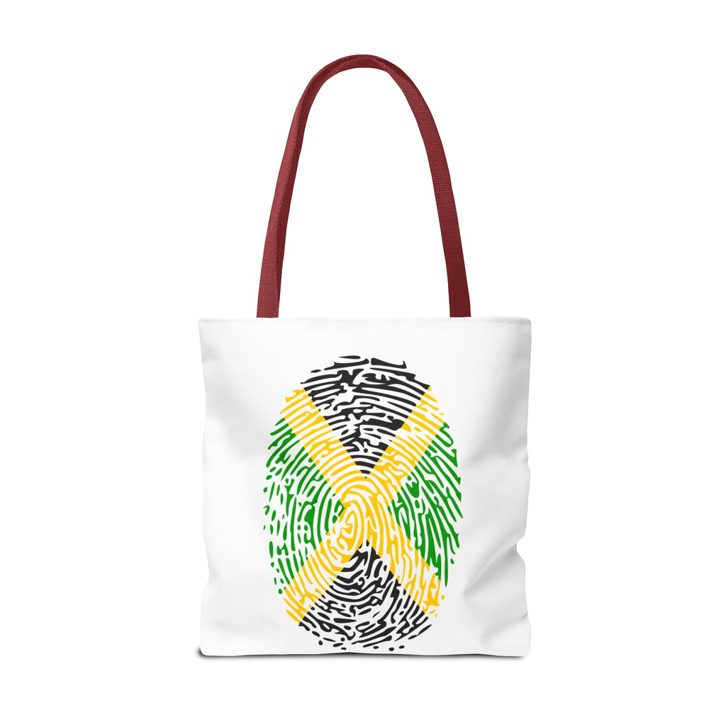 Jamaican Fingerprint Tote Bag