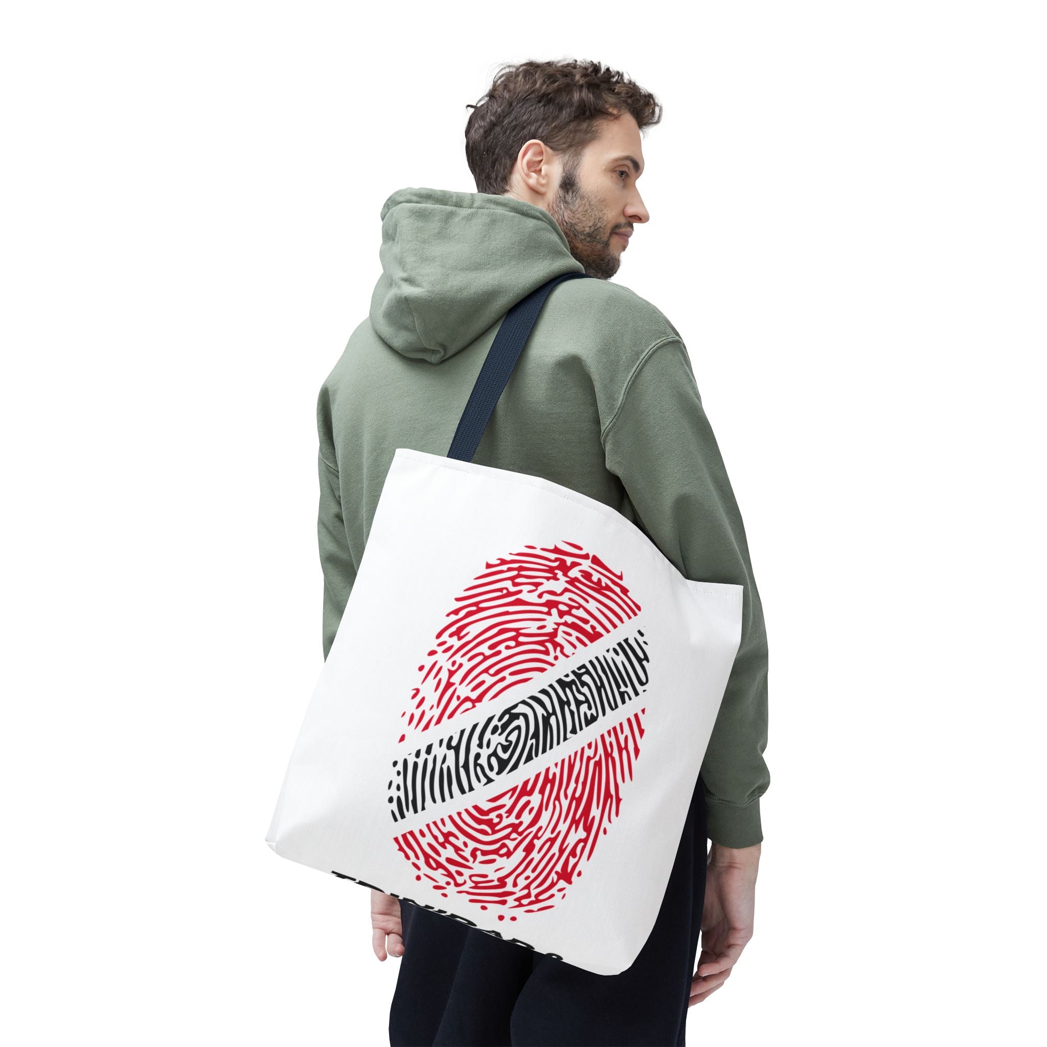 Trinidad & Tobago Flag Fingerprint Tote