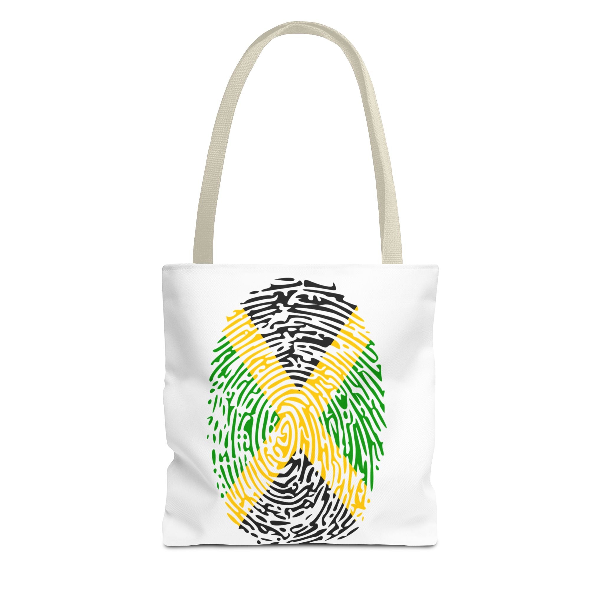 Jamaican Fingerprint Tote Bag
