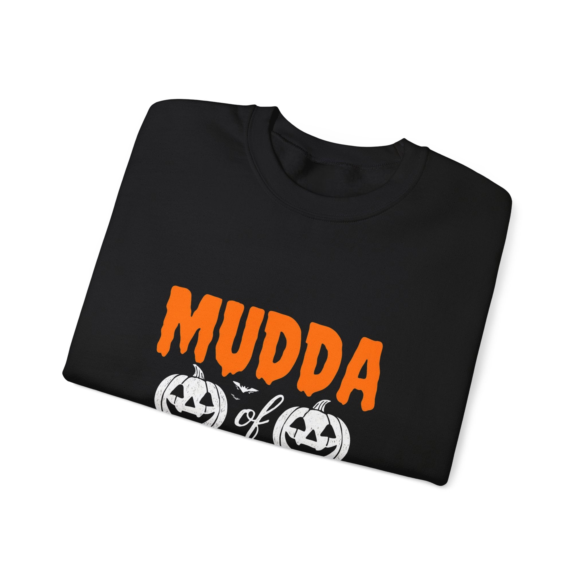 Mudda of Monsters Halloween Crewneck Sweatshirt, Spooky Apparel, Cozy Sweatshirt for Fall