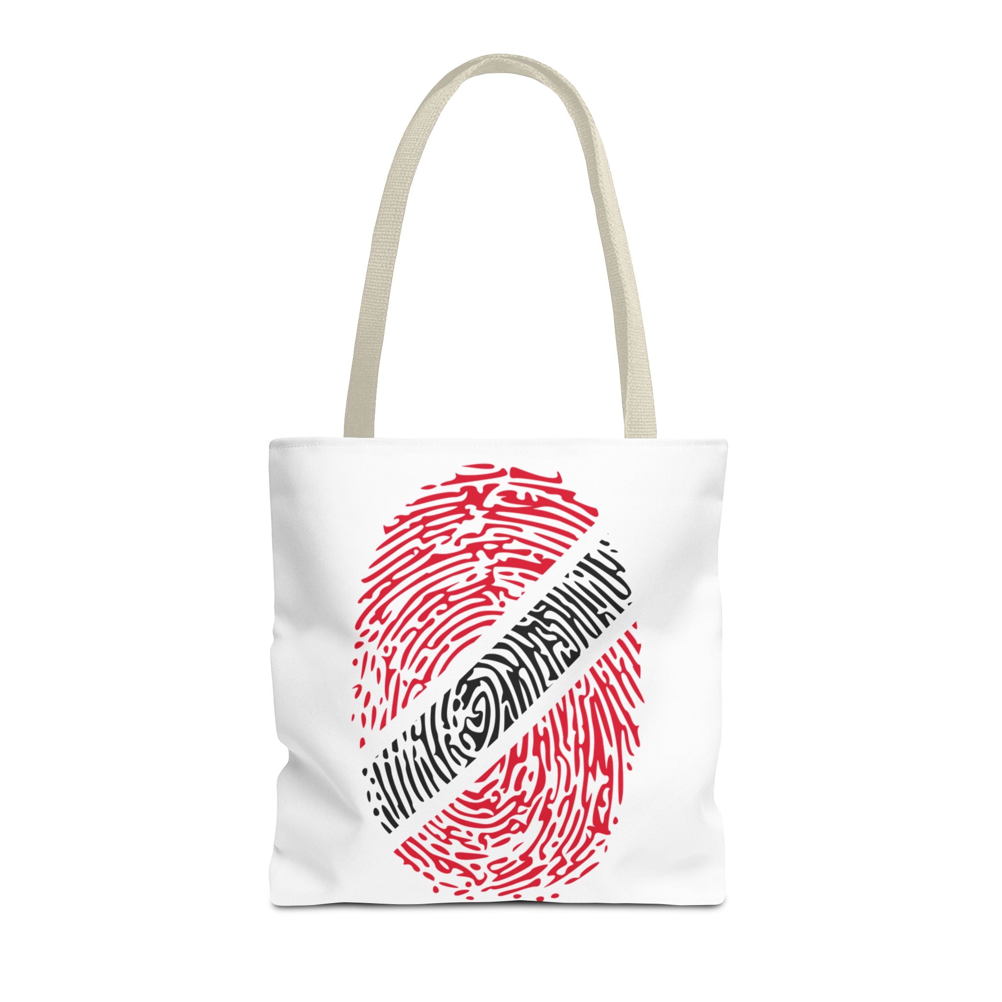 Trinidad & Tobago Flag Fingerprint Tote
