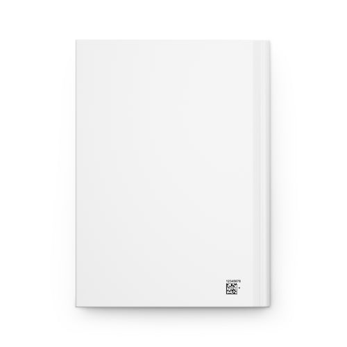 Barbados Flag Fingerprint Hardcover Notebook