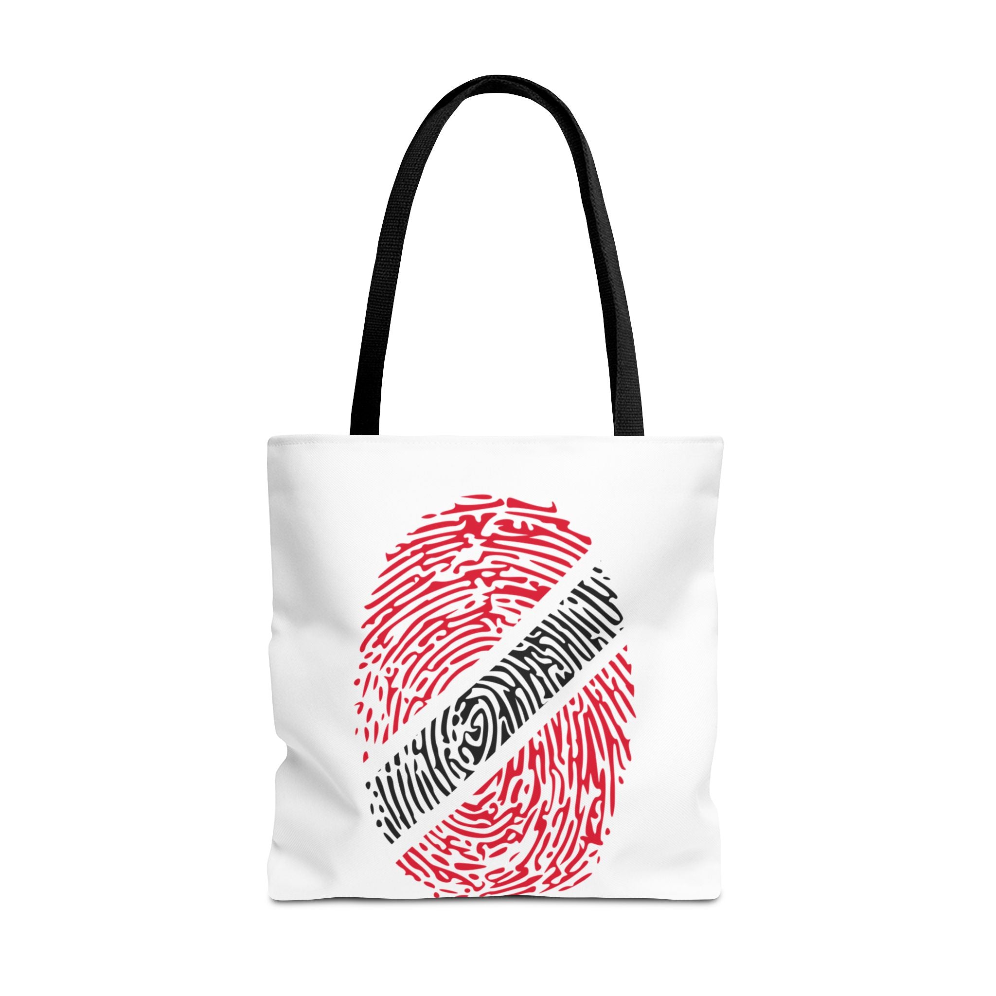 Trinidad & Tobago Flag Fingerprint Tote