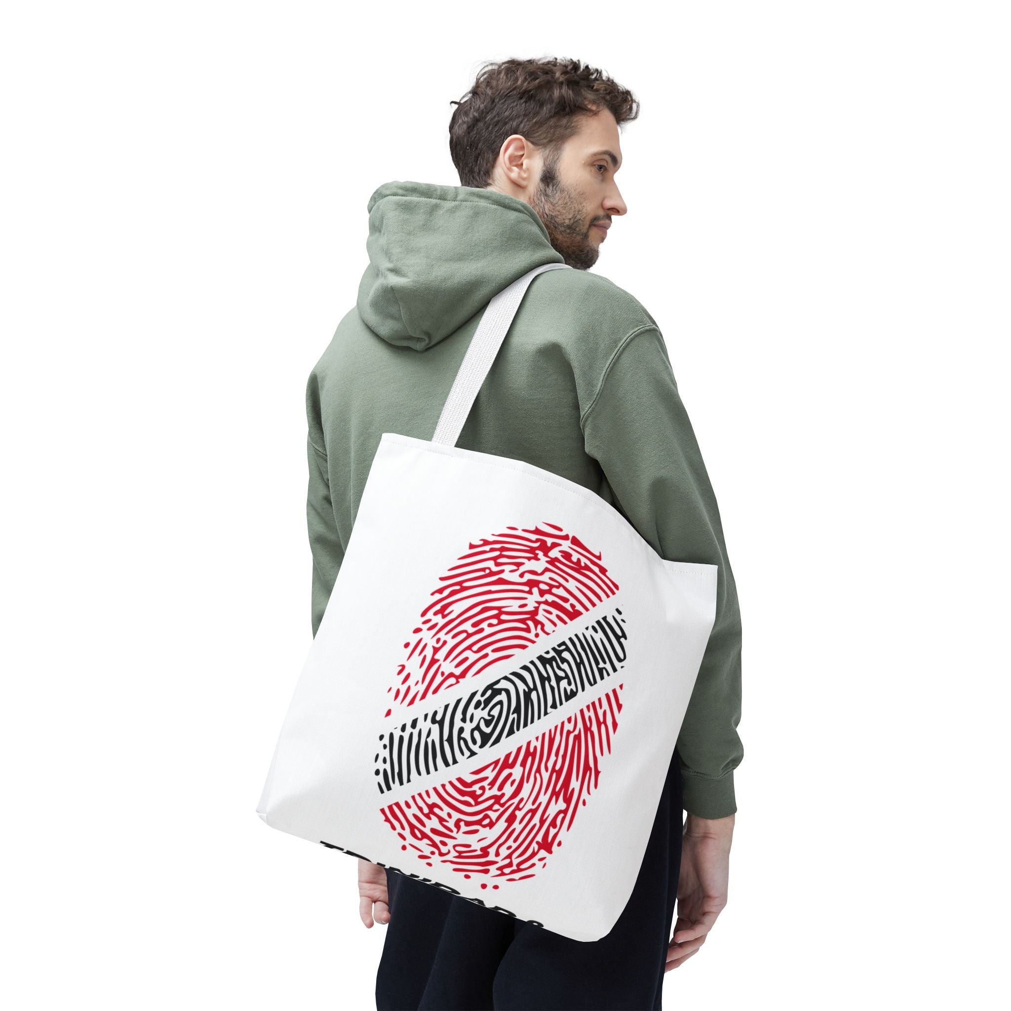 Trinidad & Tobago Flag Fingerprint Tote