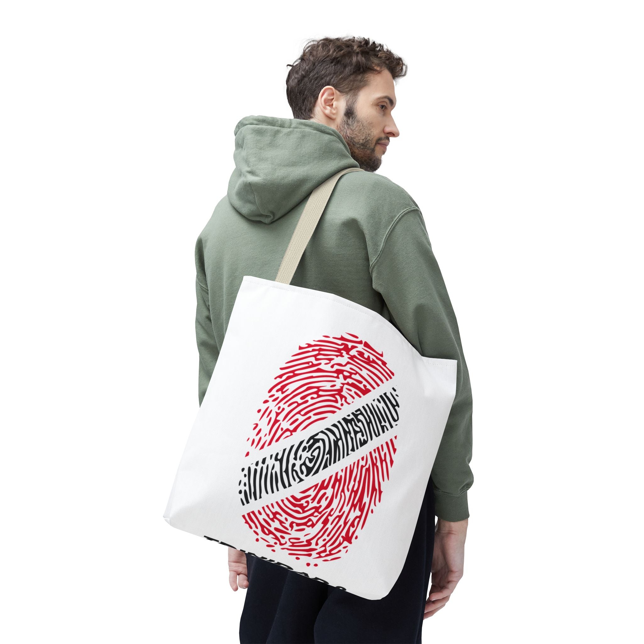 Trinidad & Tobago Flag Fingerprint Tote
