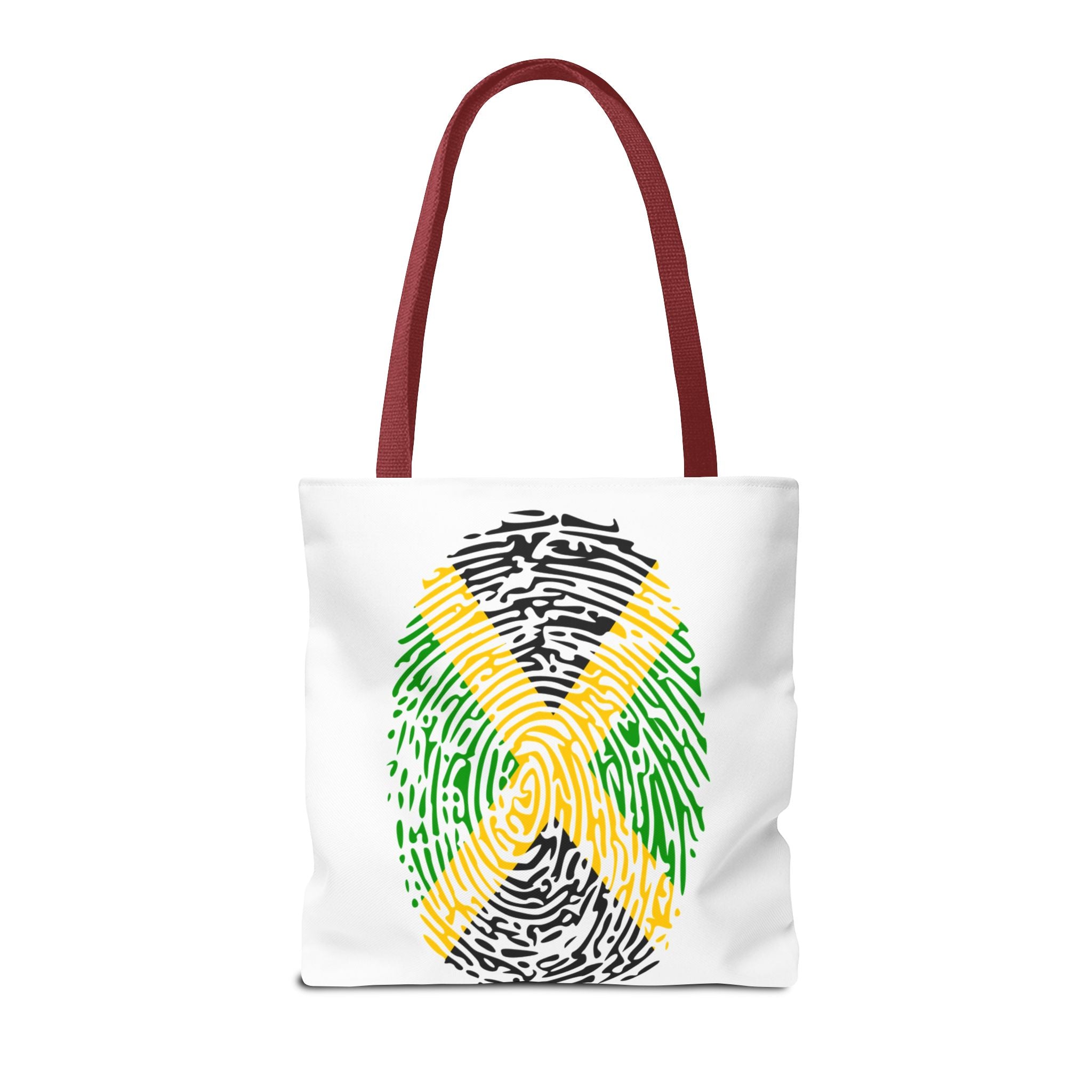 Jamaican Fingerprint Tote Bag
