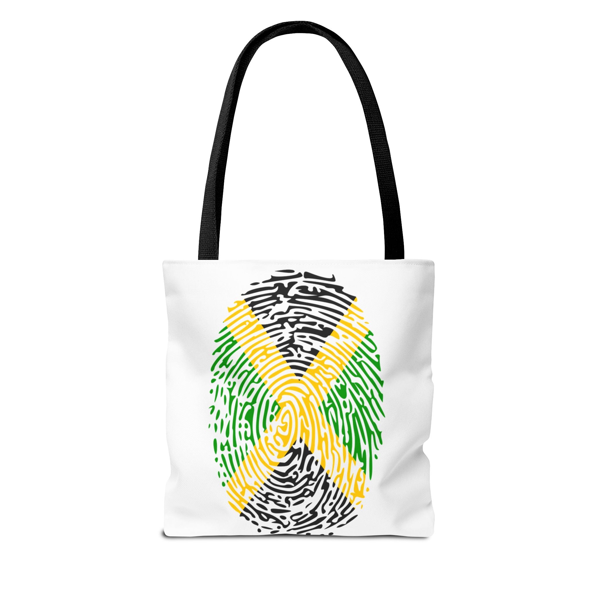 Jamaican Fingerprint Tote Bag