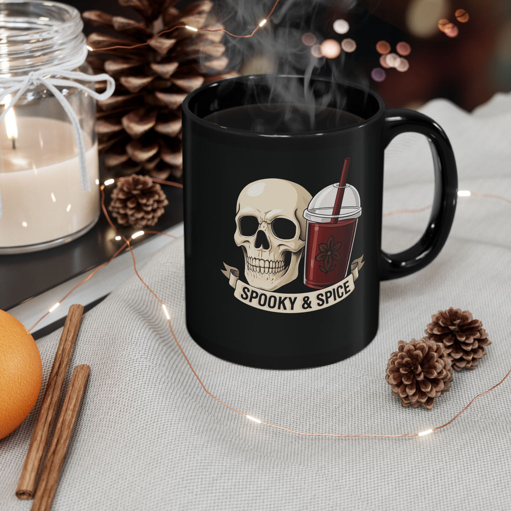 Spooky & Spice Halloween Mug (11oz, 15oz)