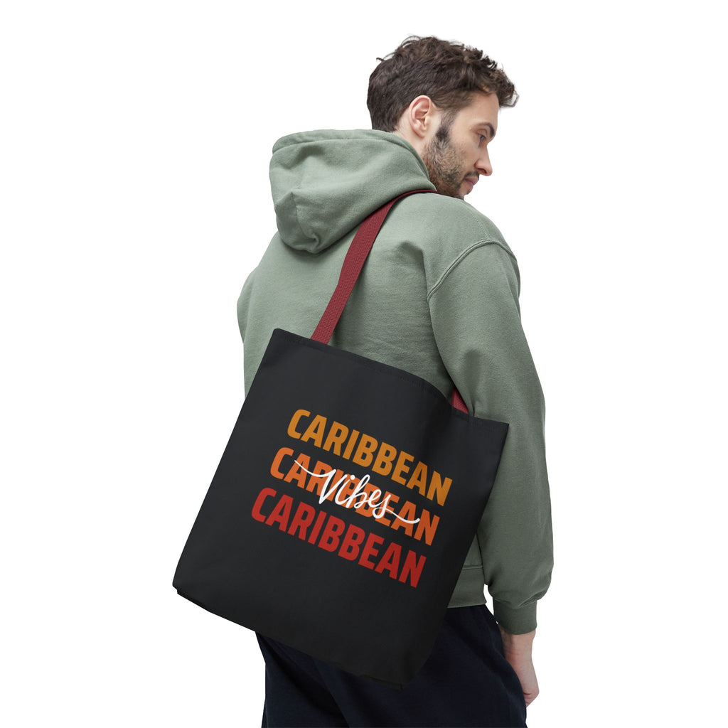 Caribbean Vibes Tote (Black)