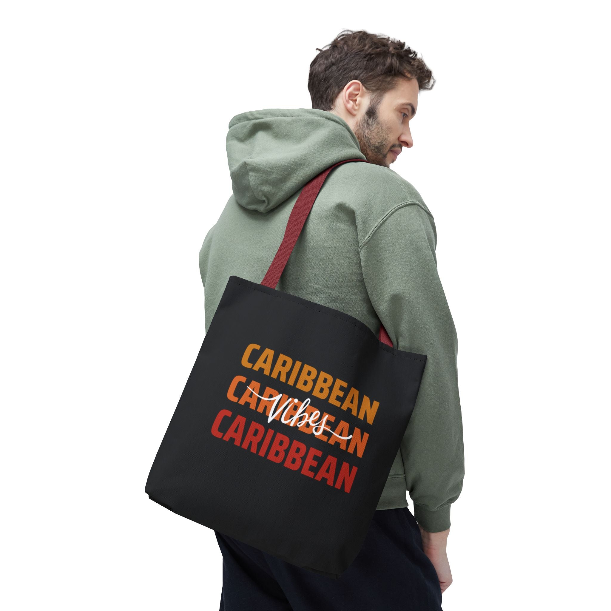 Caribbean Vibes Tote (Black)