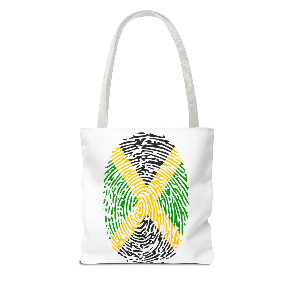 Jamaican Fingerprint Tote Bag
