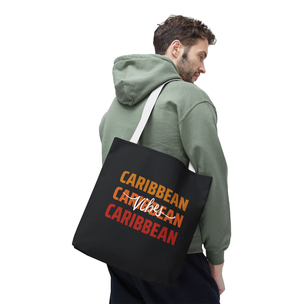 Caribbean Vibes Tote (Black)