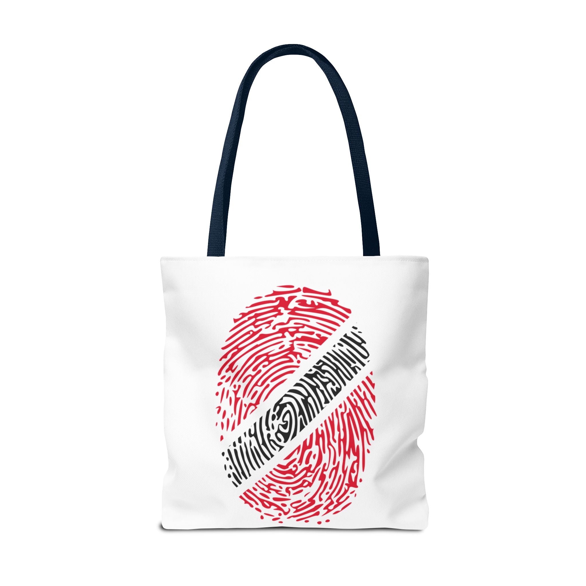 Trinidad & Tobago Flag Fingerprint Tote