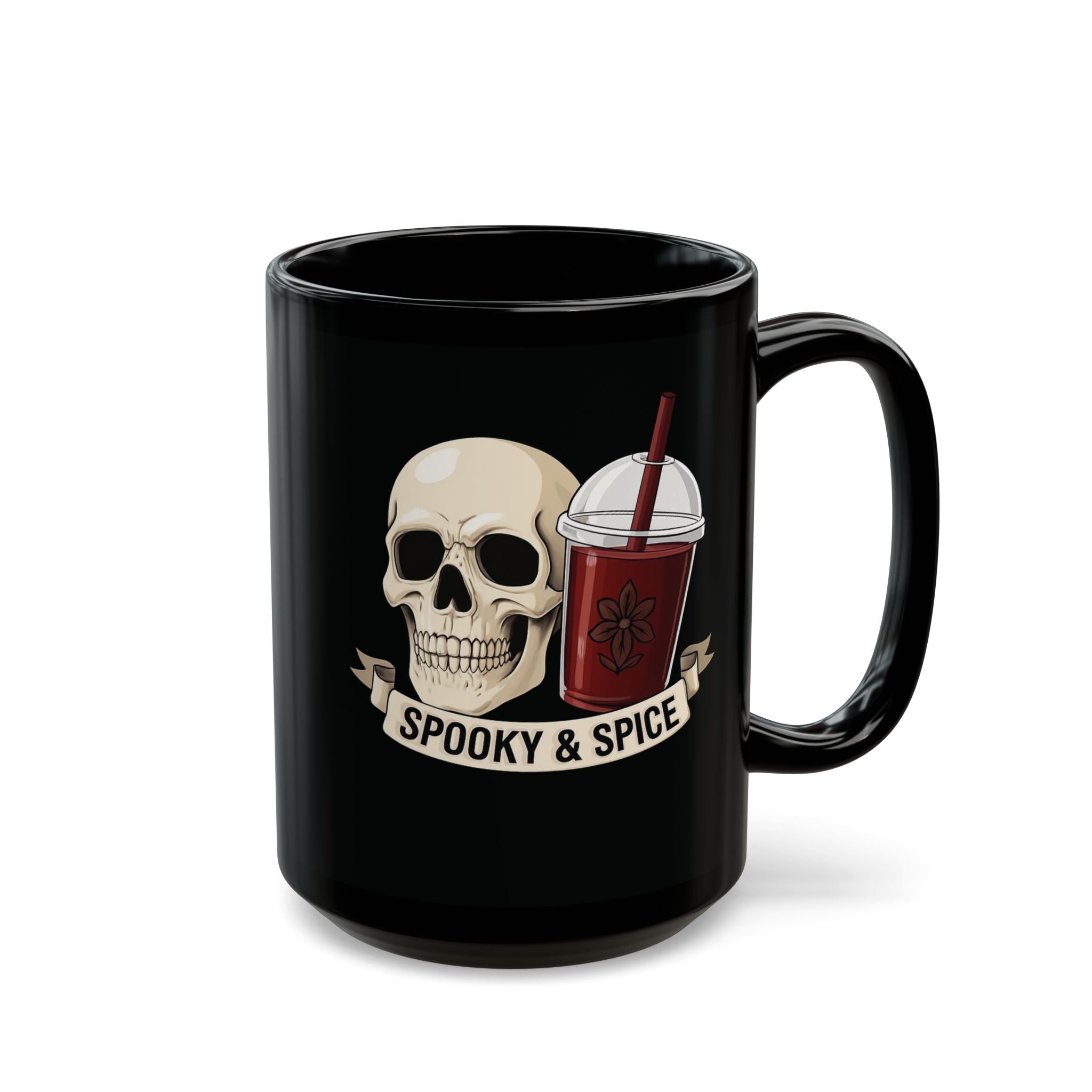 Spooky & Spice Halloween Mug (11oz, 15oz)