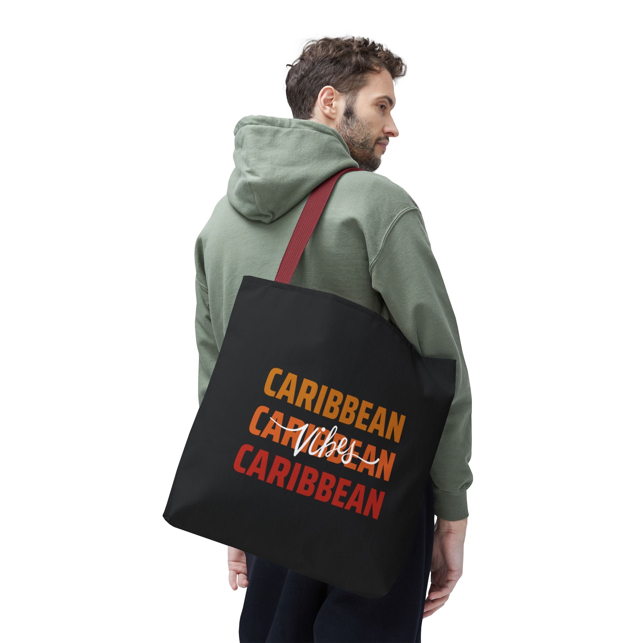 Caribbean Vibes Tote (Black)